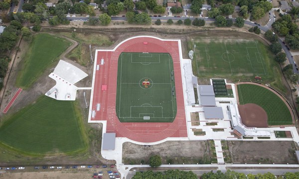 Cyclone Sports Complex Arial View